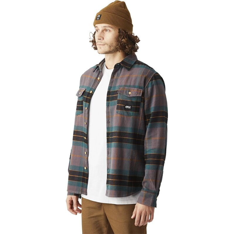 ピクチャー オーガニック メンズ トップス シャツ Picture Organic Hillsboro Shirt - Men's Deep Water