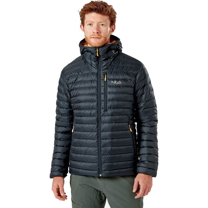 優しいこと メンズ アウター 上衣・上衣 落ち込む Rab Microlight Alpine Down Jacket - Men\u0027s Beluga