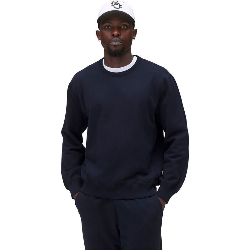 レイニングチャンプ メンズ アウター パーカー・スウェット クルーネック パイル シャツ Reigning Champ Midweighterry Classicrewneck Sweatshirt - Men's Navy ネイビー