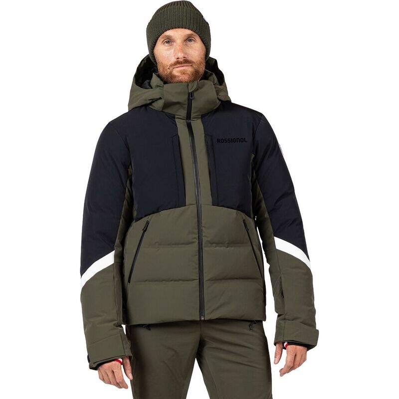 ロシニョール メンズ アウター ジャケット・ブルゾン ダウン Rossignol Ciastel Down Mix Jacket - Men's Olive Shadow オリーブ 62,040円