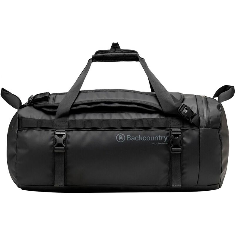 うしろ側カントリー メンズ 御徒面子 Backcountry All Around 40L Duffel Black 黒いこと