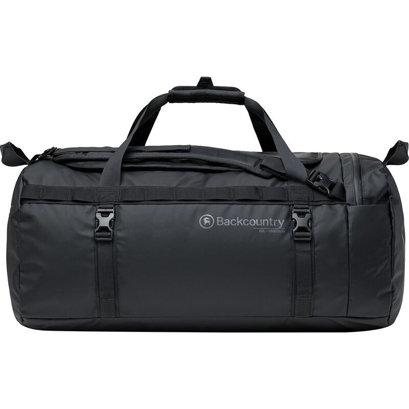 うしろ側カントリー メンズ 御徒面子 Backcountry All Around 60L Duffel Black 黒いこと