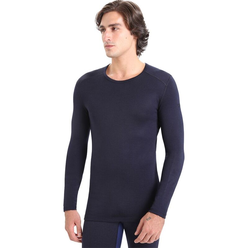 アイスブレーカー メンズ トップス Tシャツ 長袖 Icebreaker 260 Tech Long-Sleeve Crew Top - Men's Midnight Navy ネイビー