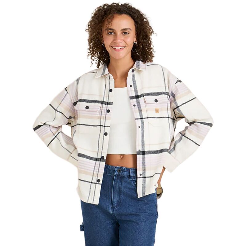 ローアク レディース トップス Tシャツ Roark Amberly Flannel - Women\'s Off White オフホワイト