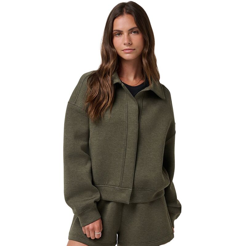 トラビスマヒュー レディース アウター ジャケット・ブルゾン ボタンダウン シャツ ダウン キャップ ケープ TravisMathew Cloudscape Button Down Shirt - Women's Grape Leaf グレープ
