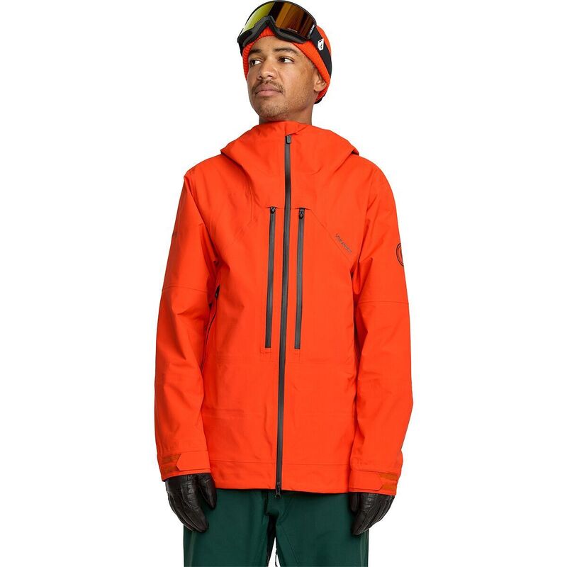 ボルコム メンズ アウター ジャケット・ブルゾン Volcom Anyox Guide Gore Pro Shell Jacket - Men's Orange Shock オレンジ