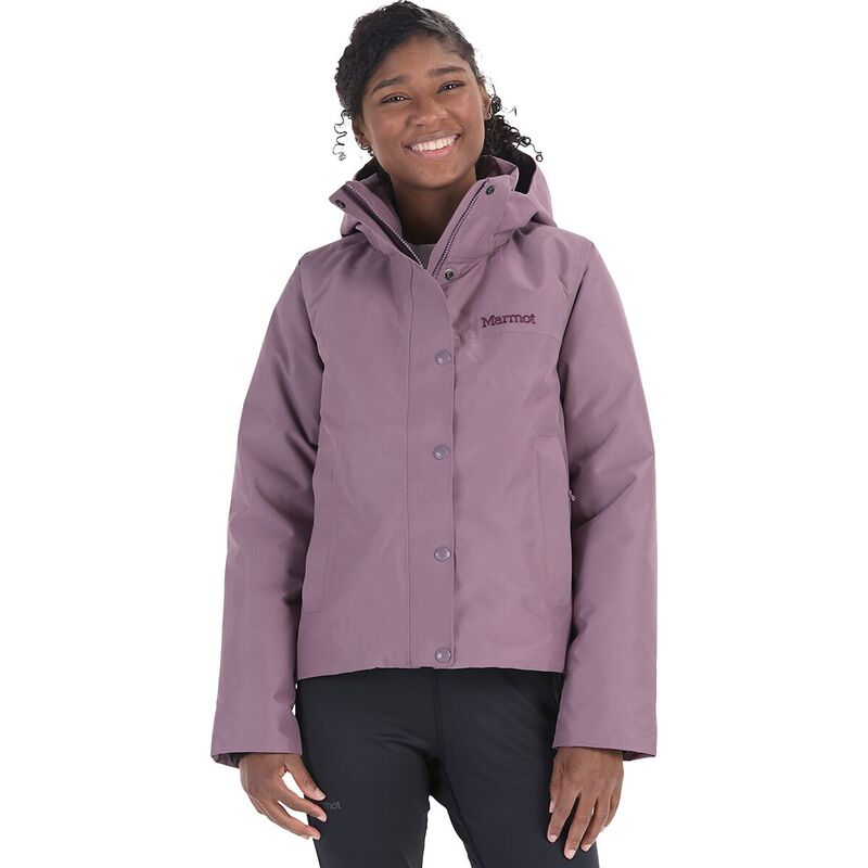マーモット レディース アウター ジャケット・ブルゾン チェルシー コート Marmot Chelsea Short Coat - Women's Hazy Purple パープル|ReVida 店