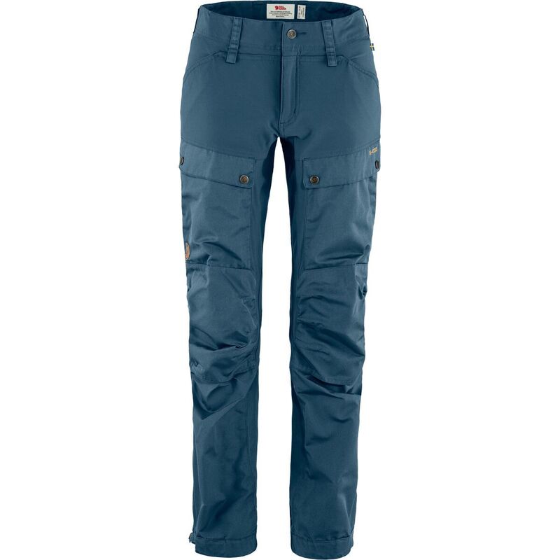 フェールラーベン レディース ボトムス カジュアルパンツ Fjallraven Keb Curved Trouser - Women's Indigo Blue インディゴ｜ReVida 店