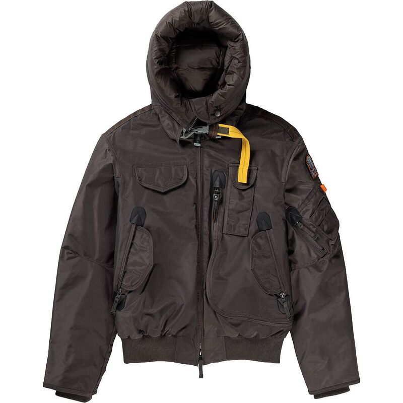 パラジャンパーズ レディース アウター ジャケット・ブルゾン ダウン Parajumpers Gobi Hoodedown Bomber - Women's Earth Brown ブラウン