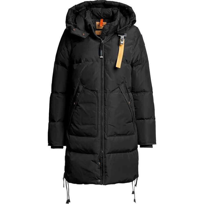 パラジャンパーズ レディース アウター ジャケット・ブルゾン コート ダウン Parajumpers Long Bear Hoodedown Coat - Women's Black ブラック