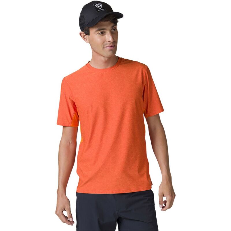 ロシニョール メンズ トップス シャツ Rossignol Melange T-Shirt - Men's Tangelorange オレンジ