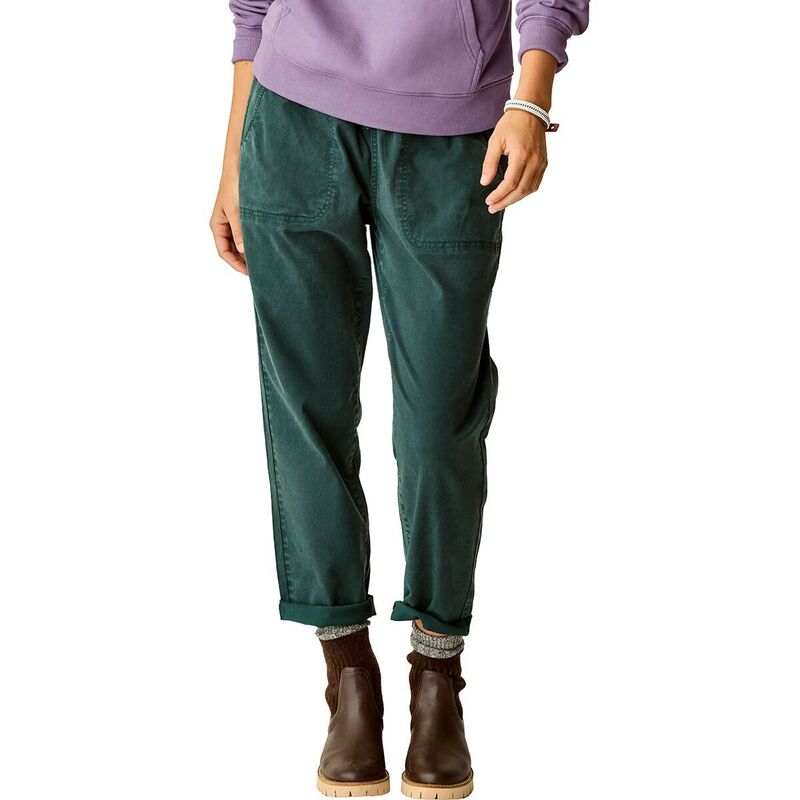 曲線状の形図案化 レディース ボトムス 心地好いズボン下 Carve Designs Zoe Twill Pant - Women\u0027s Pine ボトムス-パンツ-レディースファッション
