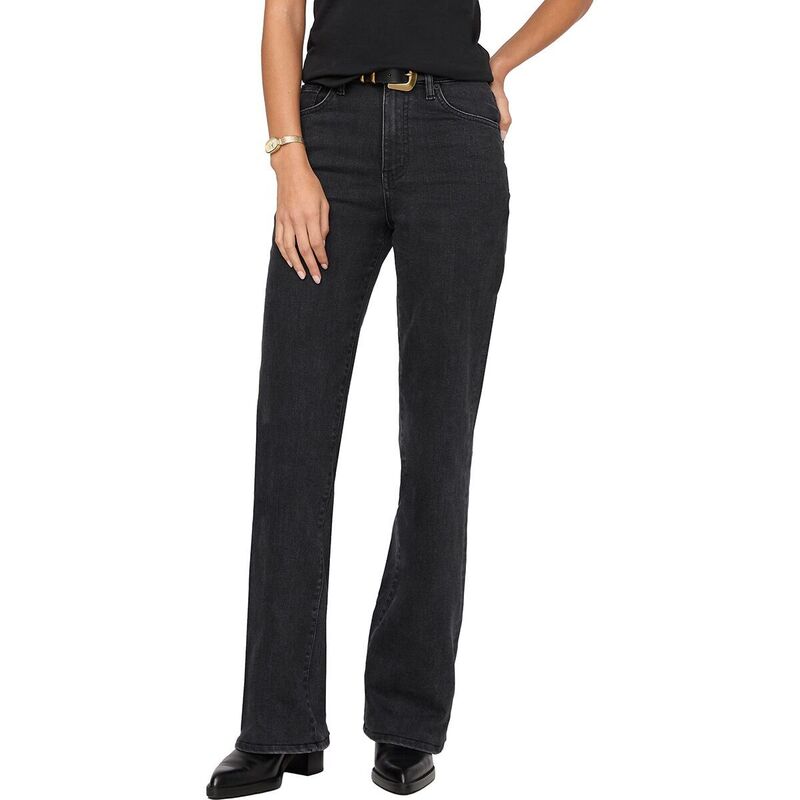 DU/ER レディース ボトムス カジュアルパンツ ワイドレッグ デニム ハイライズ DU/ER Midweight Performance Denim HighRise Wide Leg Pant - Women\'s Black Ash ブラック