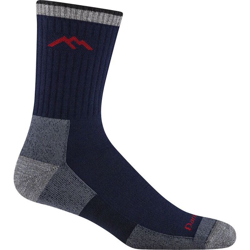 ダーンタフ メンズ アンダーウェア 靴下 Darn Toughiker Coolmax Micro Crew Cushion Sock - Men's Navy ネイビー