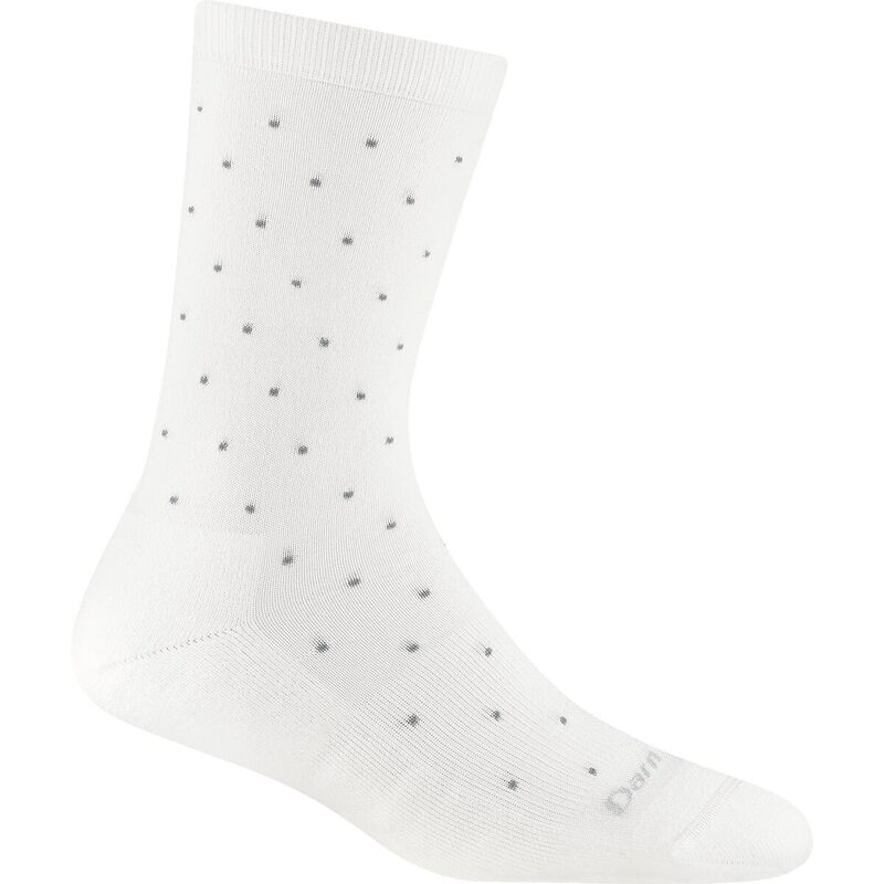 ダーンタフ レディース アンダーウェア 靴下 Darn Tough Pin Drop Crew Lightweight Cushion Sock - Women's White ホワイト