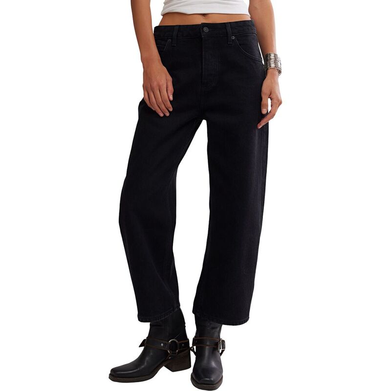 フリーピープル レディース ボトムス カジュアルパンツ Free People Deep Trance Dropped BF Jean - Women's Dark Matter 21,075円