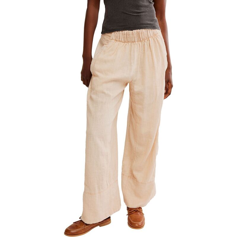 フリーピープル レディース ボトムス 心地好いズボン下 リネン Free People Days End Linen Pull On Pant - Women\u0027sandollar 真砂