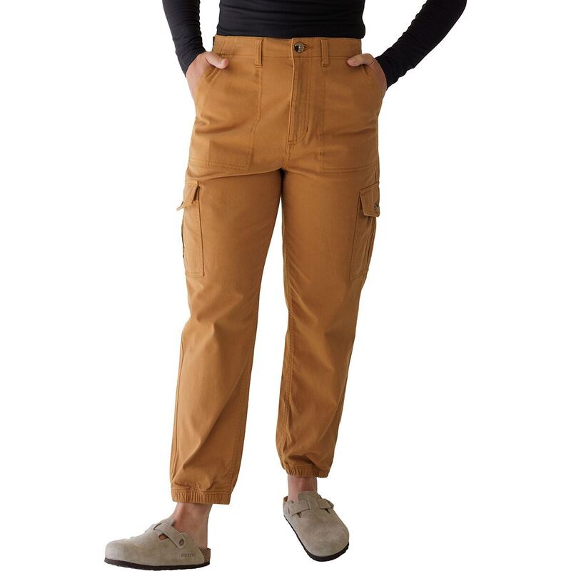 カブー レディース ボトムス 心地よいズボン下 KAVU Sutton Jogger Pant - Women\u0027s Brown Sugar 赤銅色