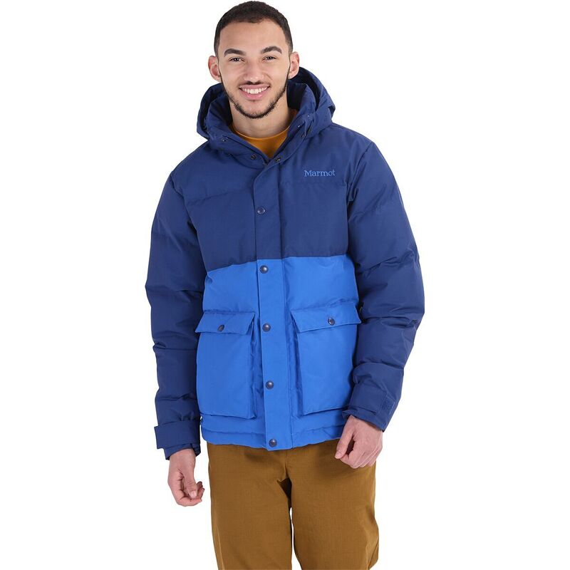 マーモット メンズ アウター ジャケット・ブルゾン ダウン Marmot Fordham Down Jacket - Men's Twilight Blue/Trail Blue ブルー