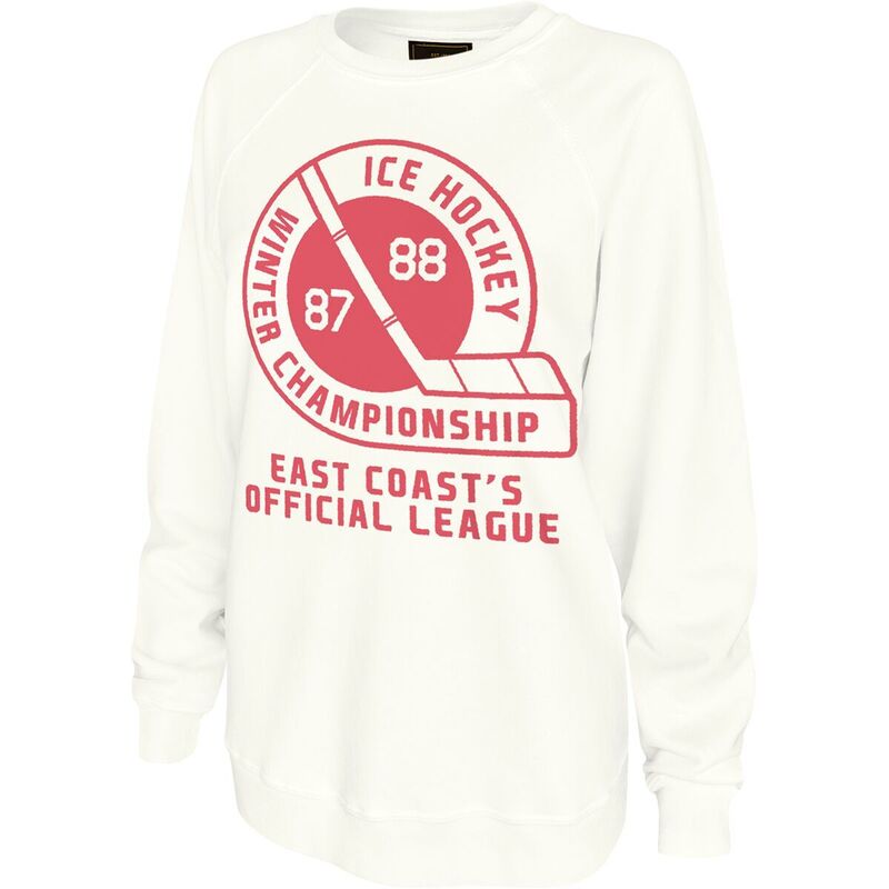 オリジナル レトロ ブランド レディース アウター パーカー・スウェット シャツ Original Retro Brand Ice Hockey 87-88 Sweatshirt - Women's Antique White ホワイト|ReVida 店