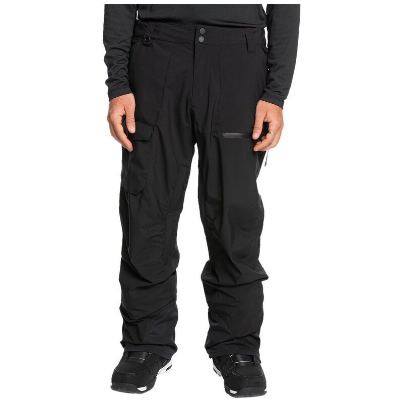 クイックしろがね色 メンズ ボトムス 心地好いズボン下 Quiksilver Utility Pant - Men\u0027s Black 黒いこと メンズファッション-ズボン・パンツ