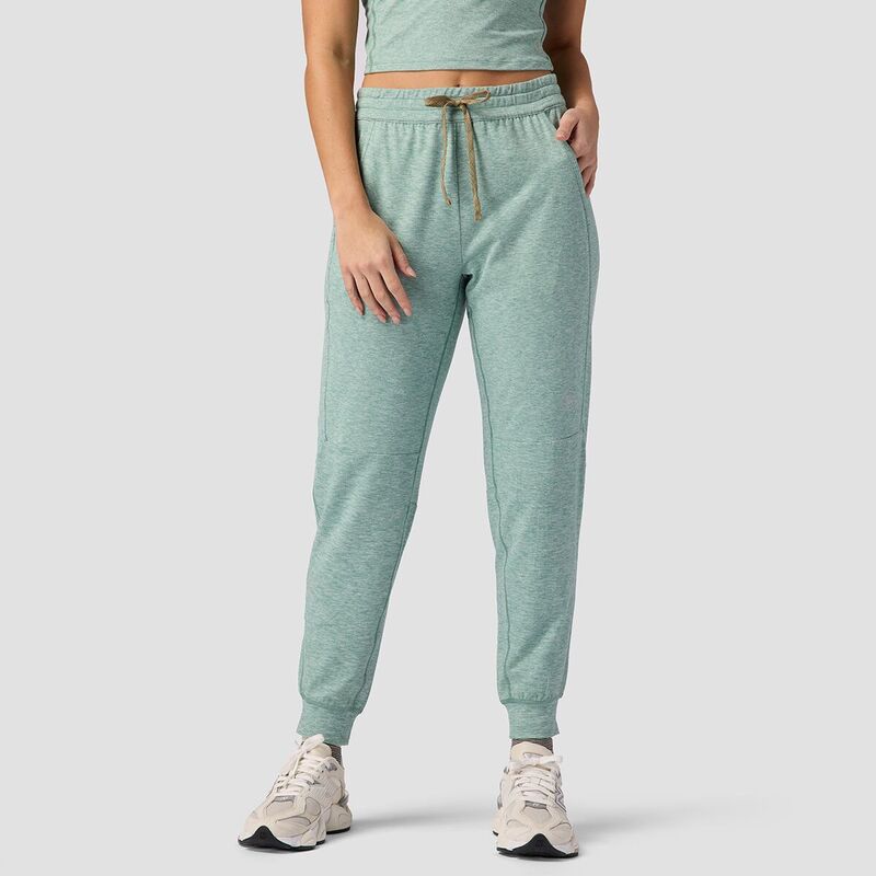 うしろ側カントリー レディース ボトムス 心地好いズボン下 Backcountry Destination Everywhere Jogger - Women\u0027s Oil Blue 青み