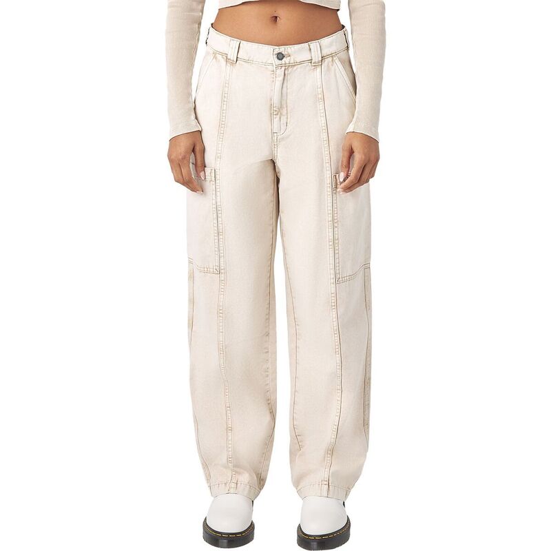 ディッキーズ レディース ボトムス カジュアルパンツ カーゴパンツ Dickies Newington Cargo Pant - Women's Overdyed/Acid Wash Sandstone|ReVida 店