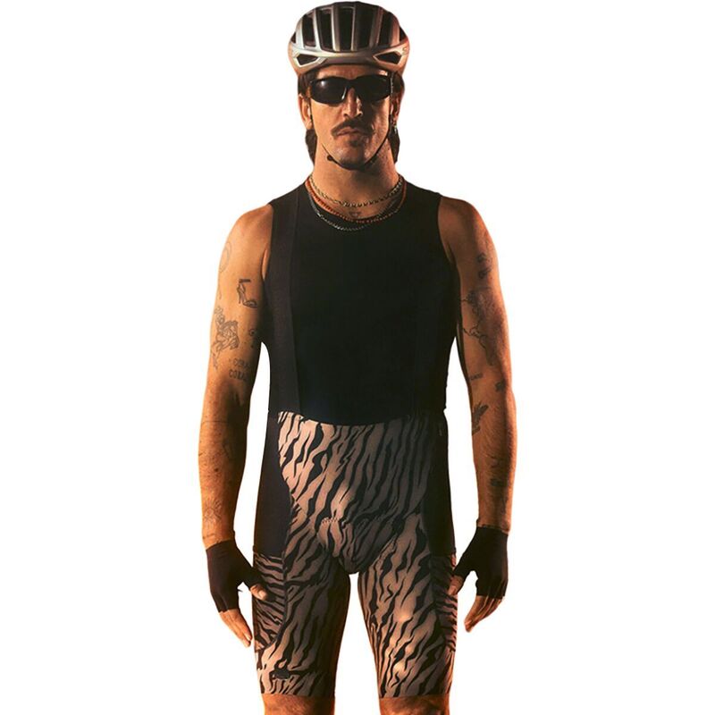 ジョルダーノ メンズ ボトムス ハーフパンツ・ショーツ Giordana Beyond Gravel Cargo Bib Short - Men's Moonrock Tiger アニマル