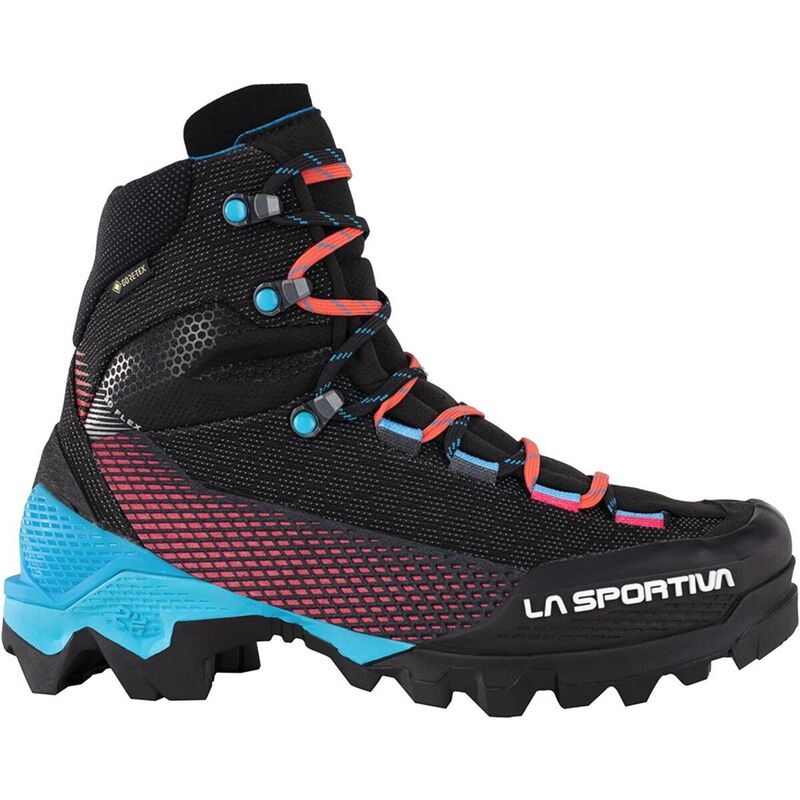 ラスポルティバ レディース シューズ ブーツ・レインブーツ La Sportivaequilibrium ST GTX Mountaineering Boot - Women's Black/Hibiscus2 ブラック|ReVida 店