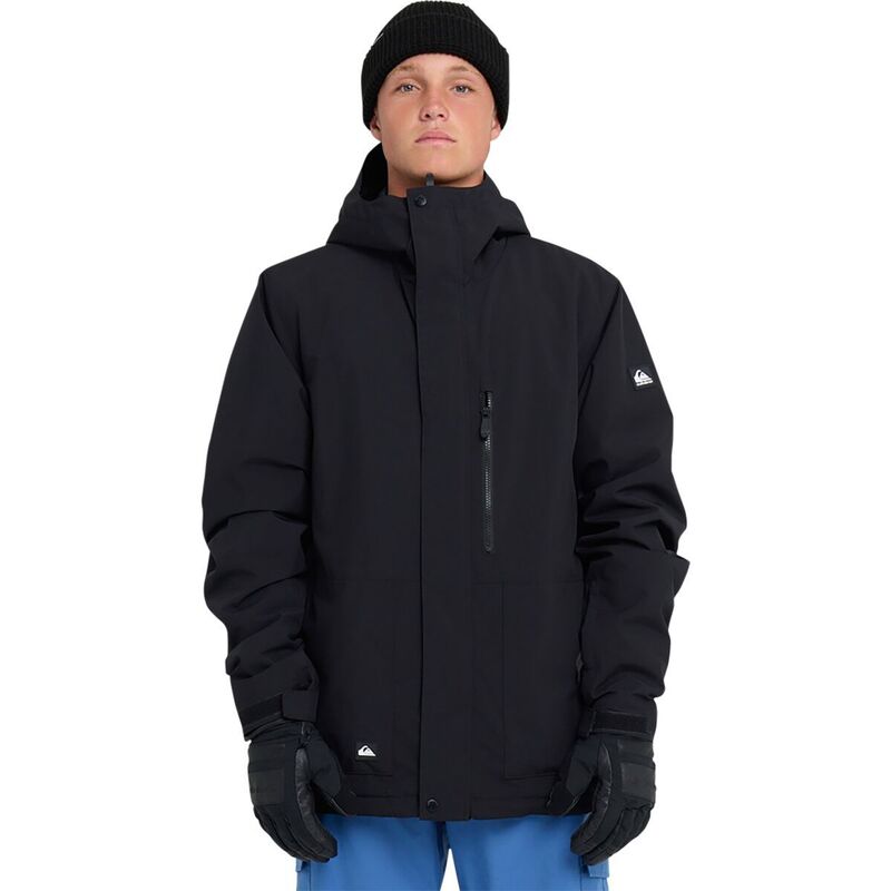 クイックシルバー メンズ アウター ジャケット・ブルゾン Quiksilver Mission Solid Jacket - Men's Black ブラック