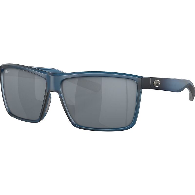 コスタ メンズ アクセサリー サングラス・アイウェア Costa Rinconcito 580Polarized Sunglasses Matte Atlantic Blue Frame/Gray Silver Mirror グレー