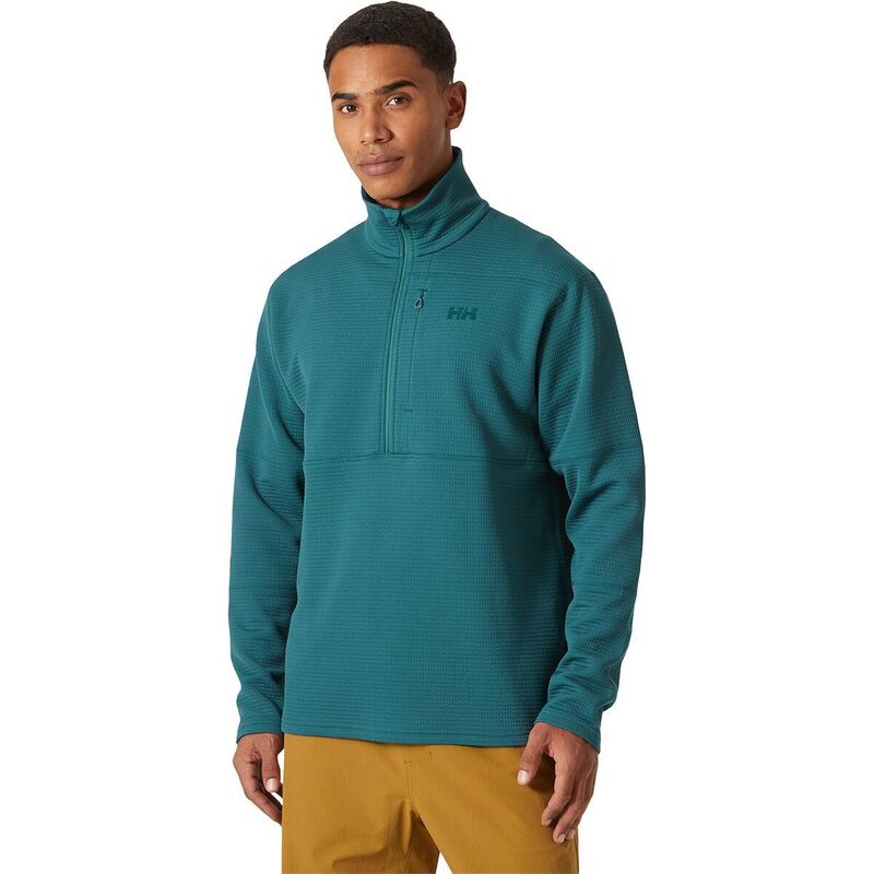 ヘリーハンセン メンズ トップス Tシャツ Helly Hansen Evolved Air 1/2-Zip Midlayer - Men Dark Creek