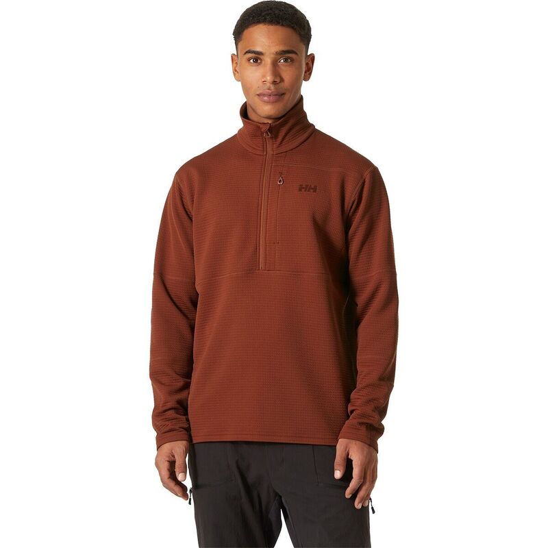 ヘリーハンセン メンズ トップス Tシャツ Helly Hansen Evolved Air 1/2-Zip Midlayer - Men's Iron Oxide
