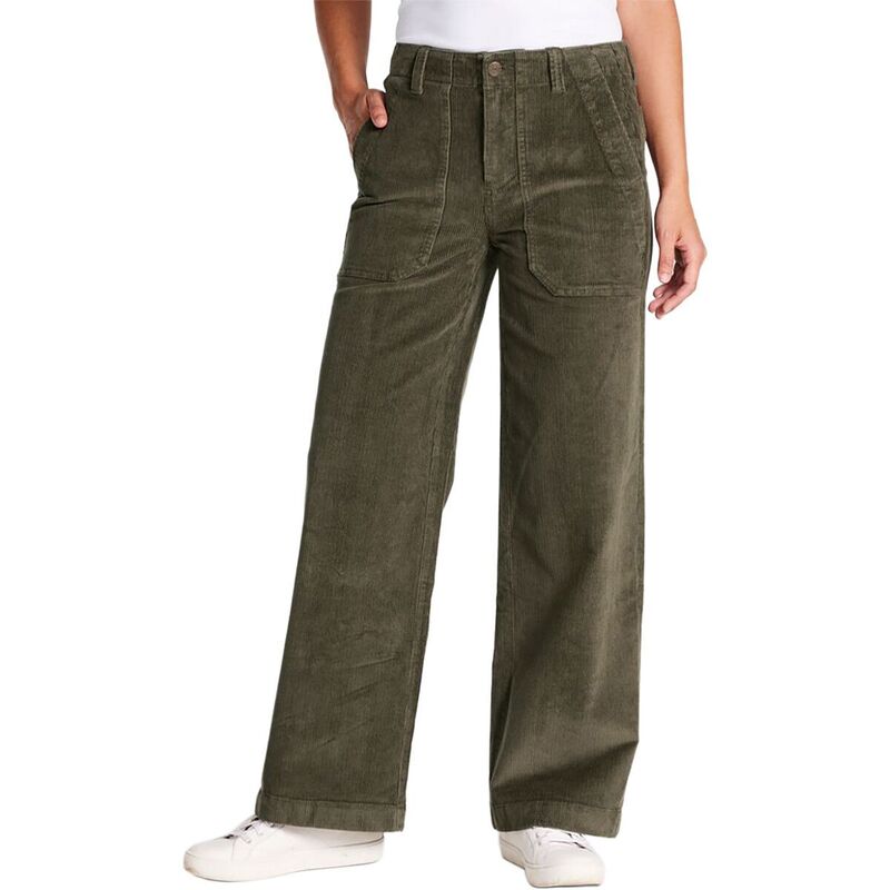 エルエルビーン レディース ボトムス カジュアルパンツ ワイドレッグ ヴィンテージ コーデュロイ L.L.Bean 207 Vintage Corduroy High Rise Wide Leg Pant - Women's Dark Loden
