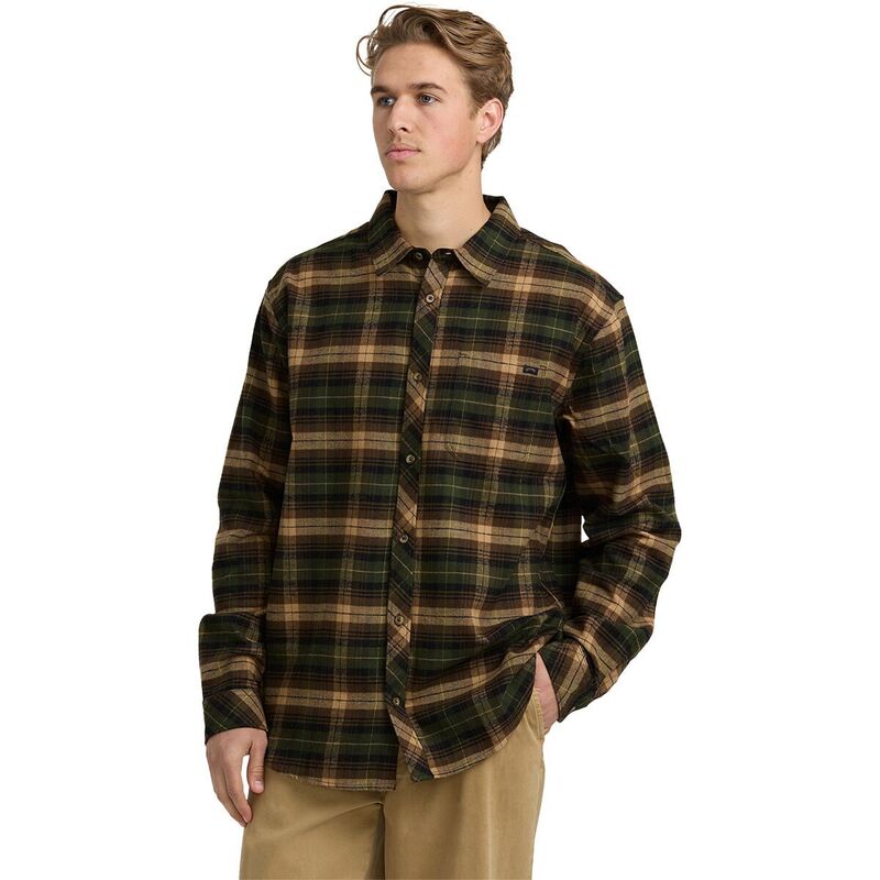 ビラボン メンズ トップス シャツ Billabong Coastline Flannel - Men's Faded Rose|ReVida 店