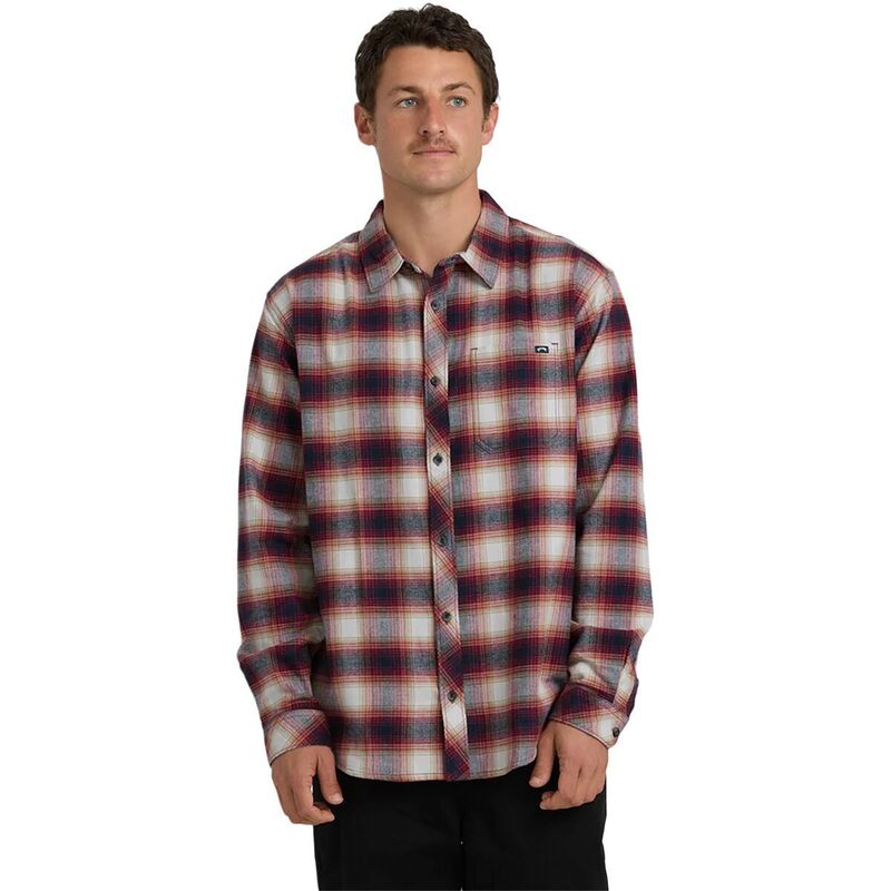 ビラボン メンズ トップス シャツ Billabong Coastline Flannel - Men's Plum プラム|ReVida 店