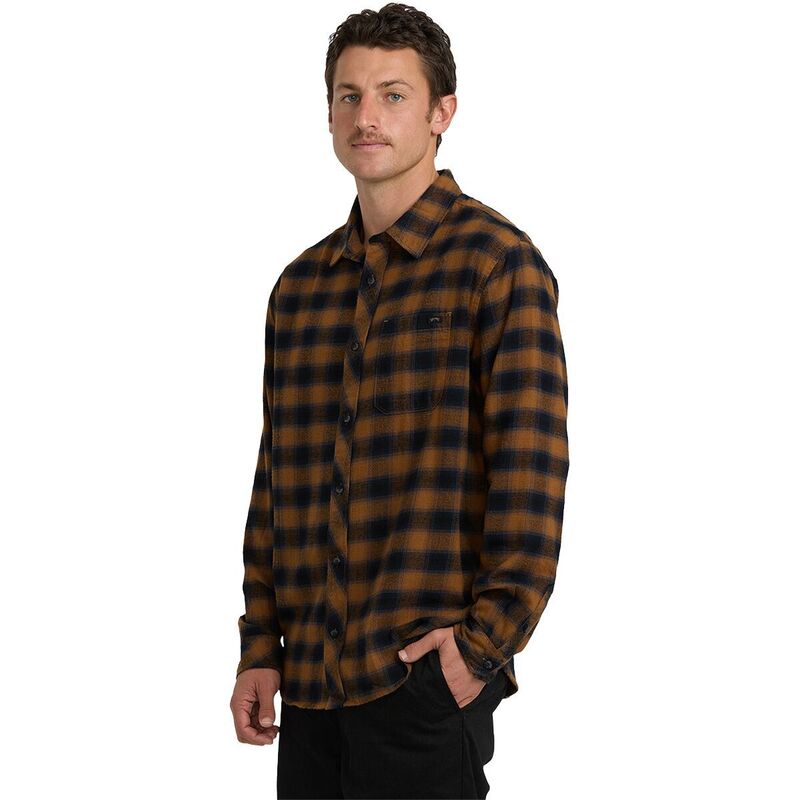 ビラボン メンズ トップス シャツ Billabong Coastline Flannel - Men's Tobacco|ReVida 店