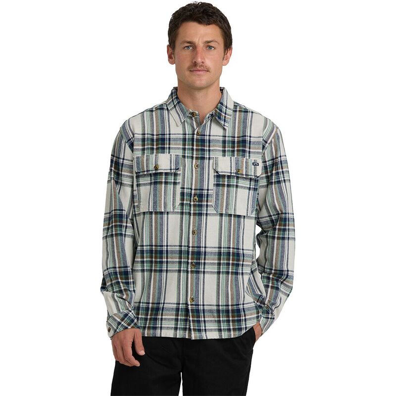 散らし広告ボン メンズ トップス プルオーバー Billabong Offshore Flannel Shirt - Men\u0027s Chili
