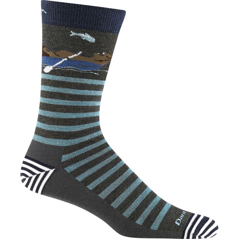 ダーンタフ メンズ アンダーウェア 靴下 Darn Tough Animal Haus Crew Lightweight Sock Forest フォレスト