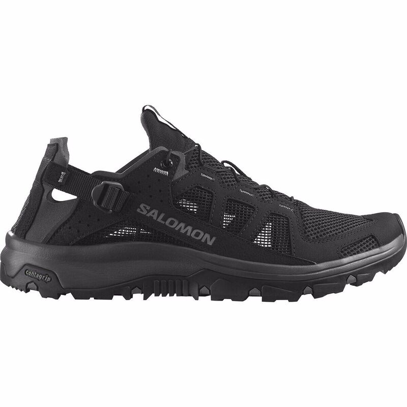 サロモン メンズ シューズ スニーカー Salomon Techamphibian 5 Water Shoe - Men's Black Magnet Monument ブラック 23,660円