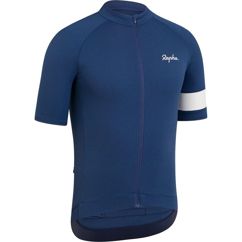 ラファ メンズ トップス Tシャツ ジャージー Rapha Core Jersey - Men's Navy Marl マール|ReVida 店