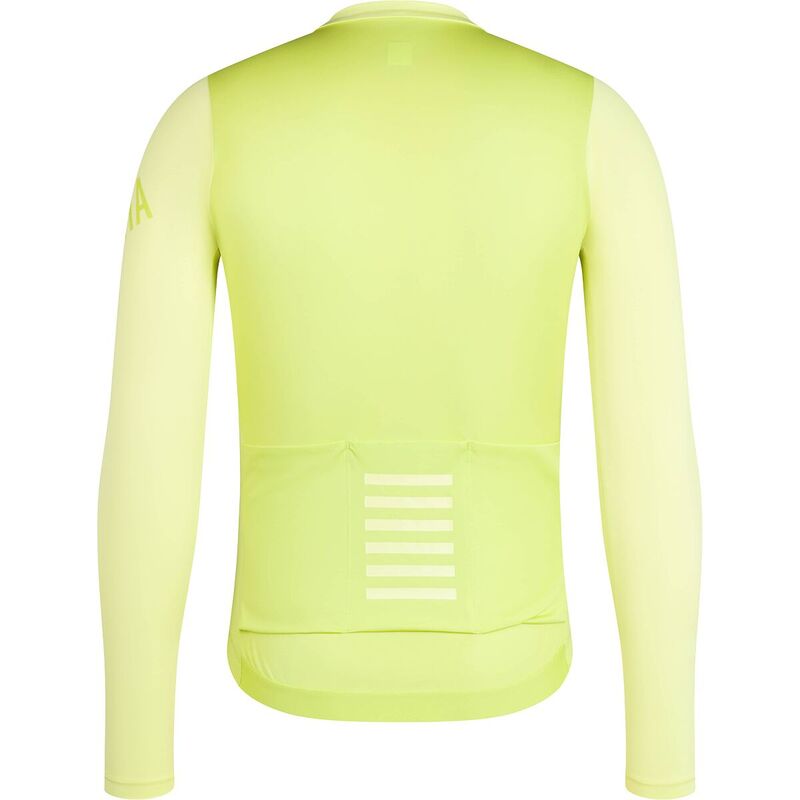 ラファ メンズ トップス Tシャツ ジャージー 長袖 Rapha Pro Team Long-Sleeve Jersey - Men's Lime Green/Bright Lime ライム