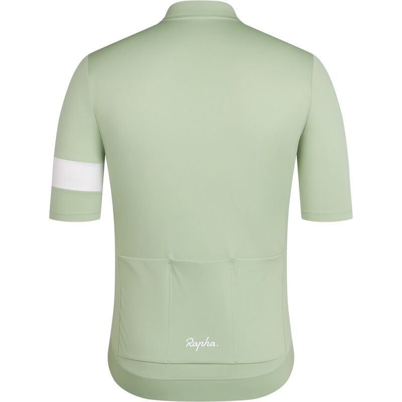 ラファ メンズ トップス Tシャツ ジャージー Rapha Core Jersey - Men's Reseda/White Alyssum ホワイト