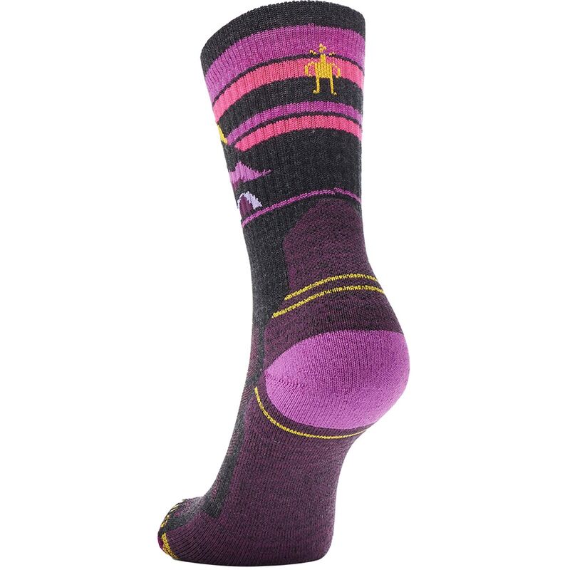 スマートウール レディース アンダーウェア 靴下 Smartwool Hike Light Cushion Mountain Moon Crew Sock - Women's Charcoal チャコール
