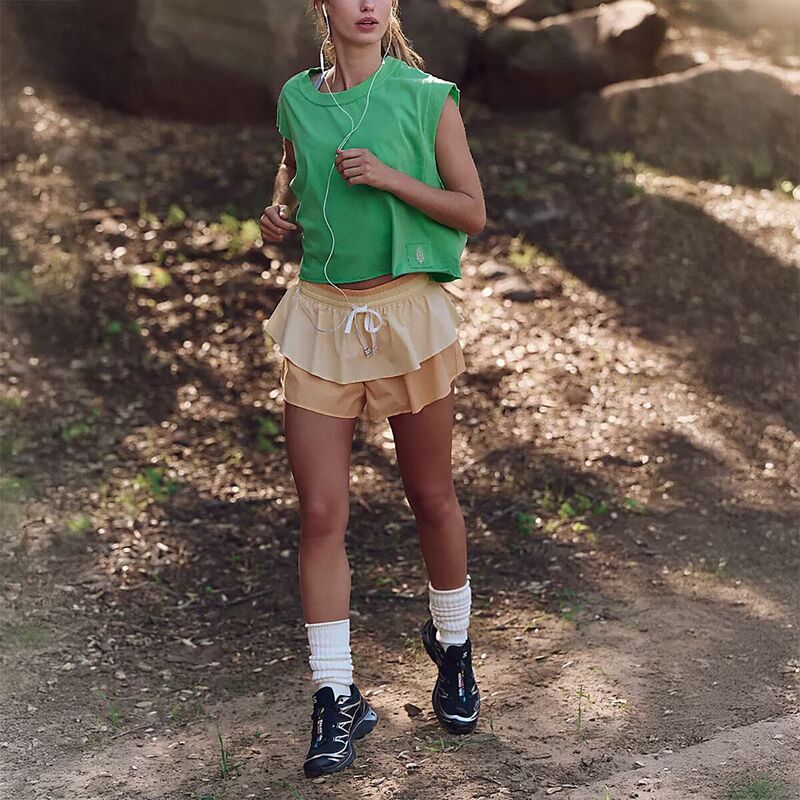 フリーピープル レディース ボトムス カジュアルパンツ FP Movement Flex It Short - Women's Light Papaya Combo