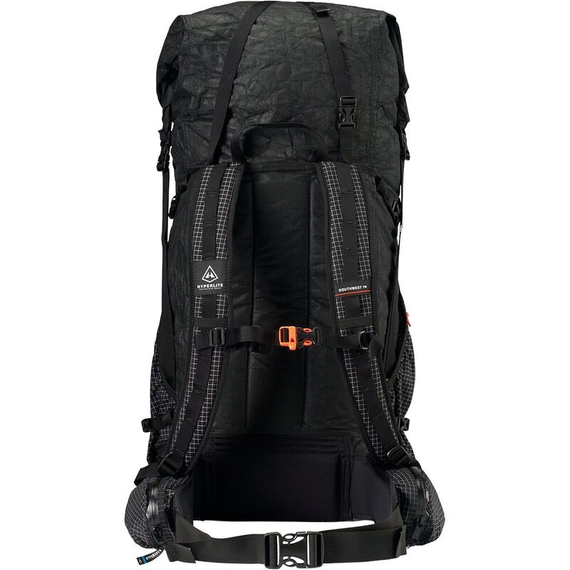 ハイパーライトマウンテンギア メンズ 御徒面子 うしろ側容器に並べる・背嚢 Hyperlite Mountain Gear Southwest 70L Backpack Black 黒いこと