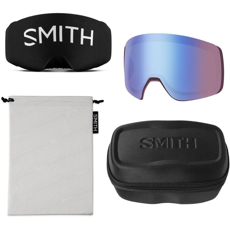 スミス メンズ 添え物 サングラス・アイウェア Smith 4D MAG ChromaPop Goggles + Extra Lens White Vapor/ChromaPop Sun Platinum/Extra Lens 白いこと
