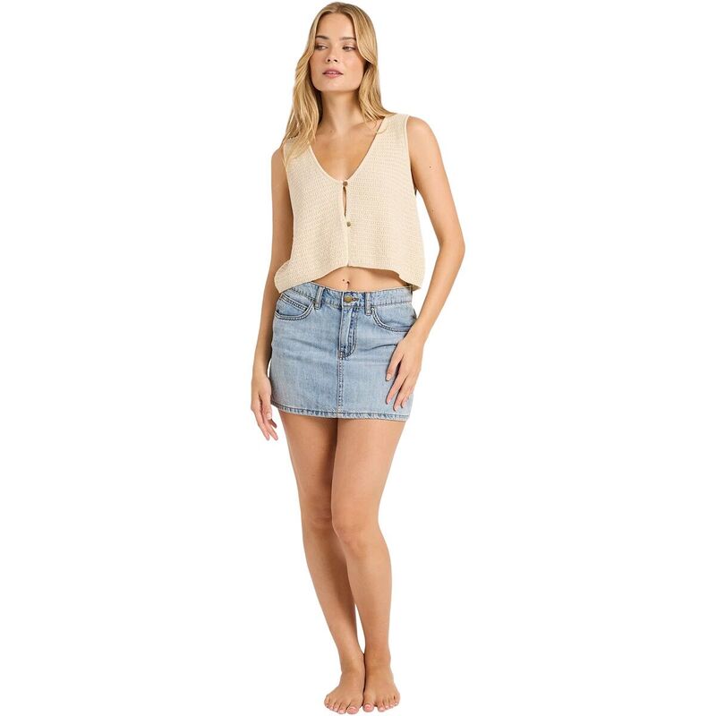 ビラボン レディース トップス タンクトップ Billabong Need Now Swtr Tank Top - Women's White Cap ホワイト
