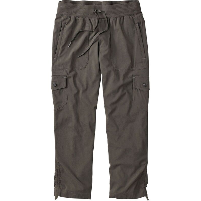 エルエルビーン レディース ボトムス 心地好いズボン下 L.L.Bean Vista Camp Regular Cropant -Women\u0027s Dark Taupe トープ ボトムス-パンツ
