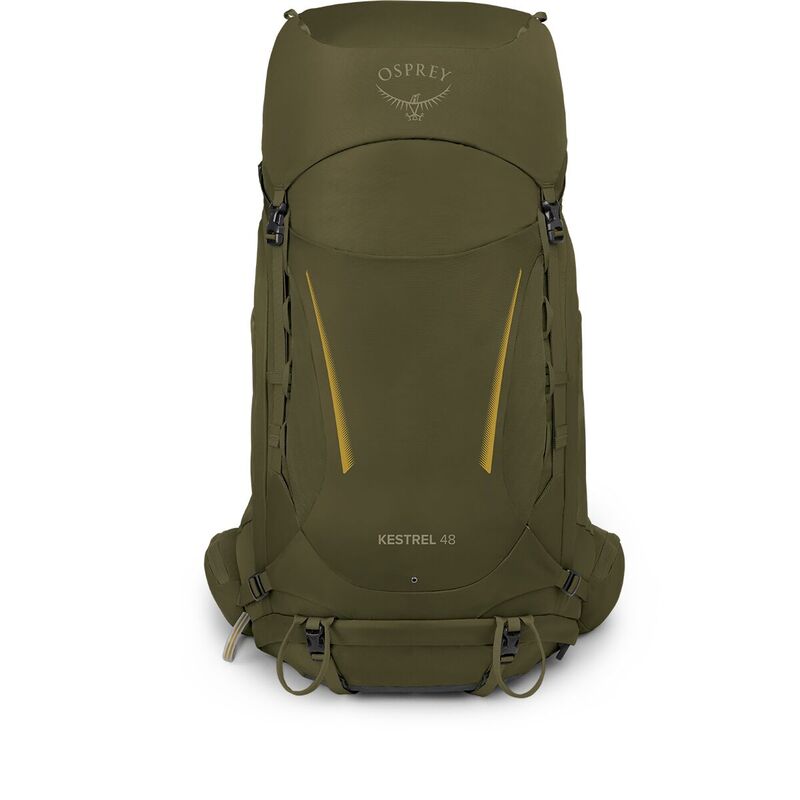 オスプレーパック メンズ 御徒面子 うしろ側容器に並べる・背嚢 Osprey Packs Kestrel 48L Backpack Moss Green 緑であること バッグ・小物・ブランド雑貨-メンズバッグ